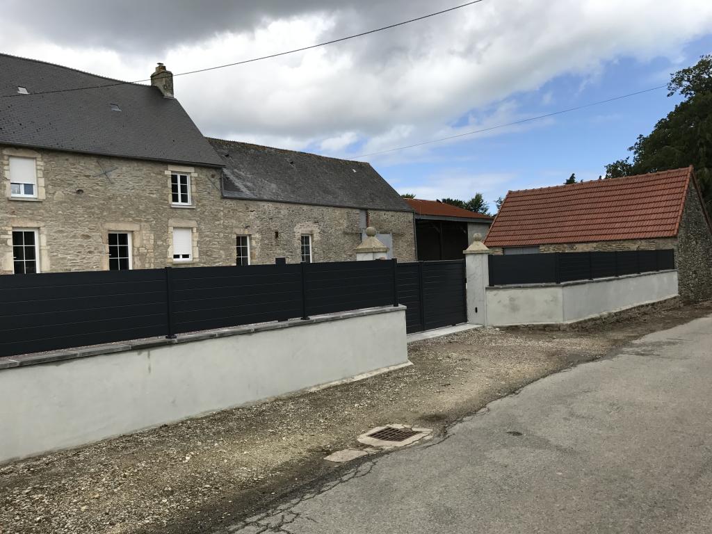 Portes et cl�tures ALU - Lebas bruno