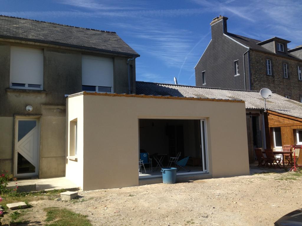 Pendant r�novation fa�ade - Lebas Bruno