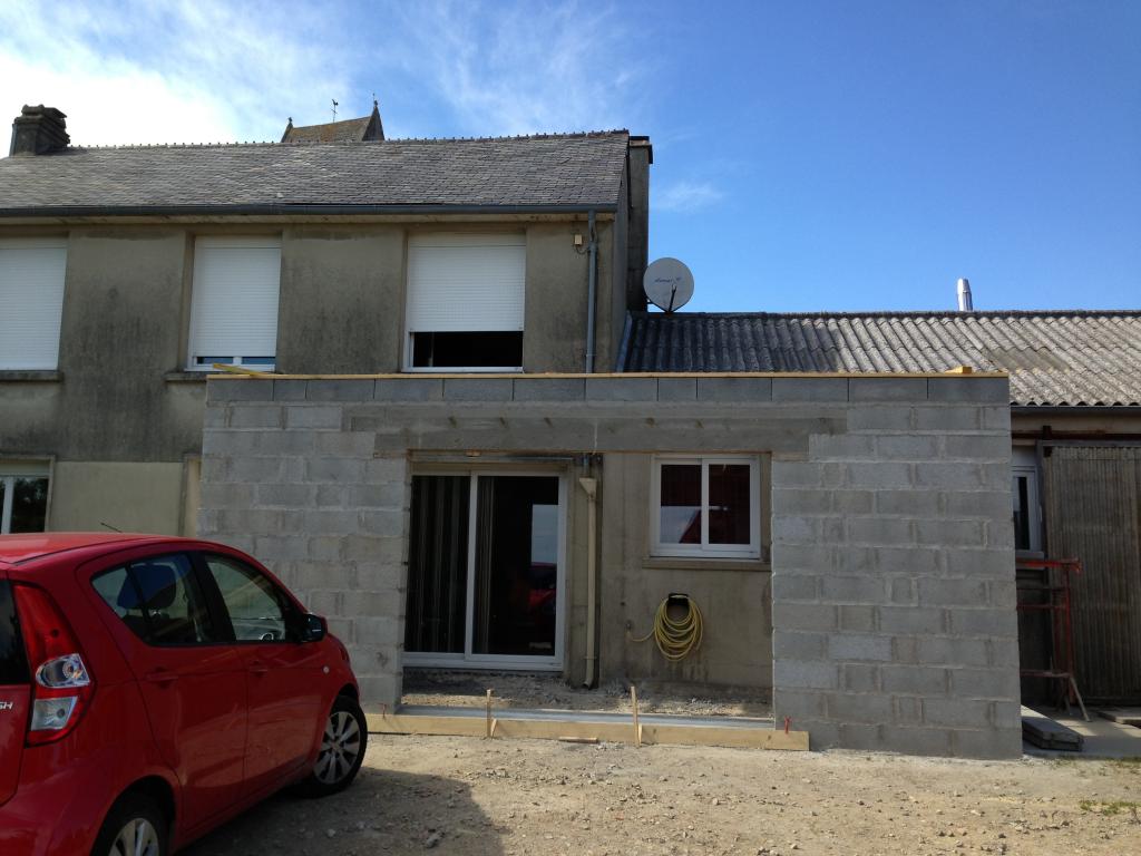 Pendant r�novation fa�ade - Lebas Bruno