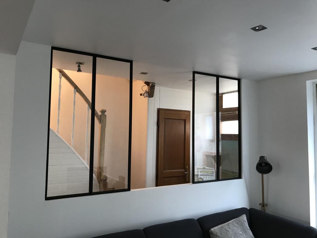 Verrire atelier dans l'entre de la maison -  LEBAS Bruno