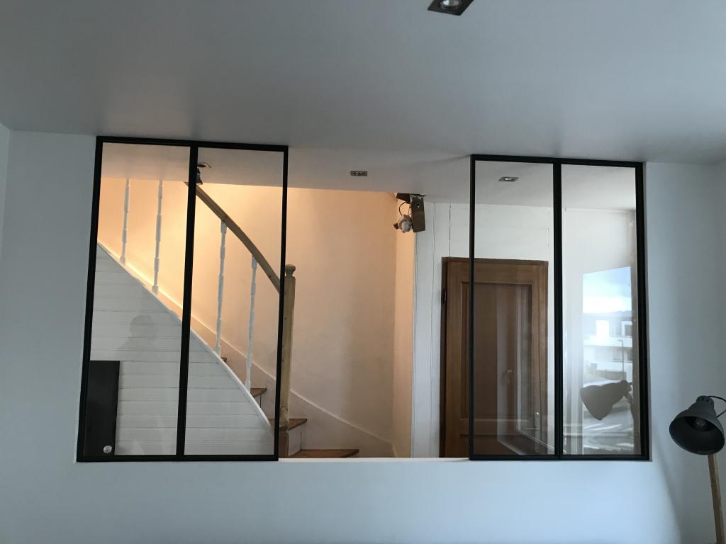 Verrire atelier dans l'entre de la maison -  LEBAS Bruno