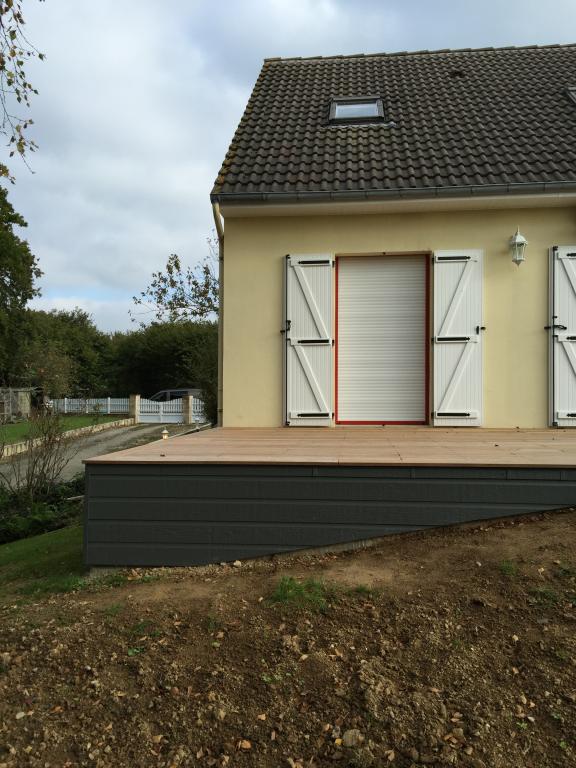 Cration d'une terrasse 